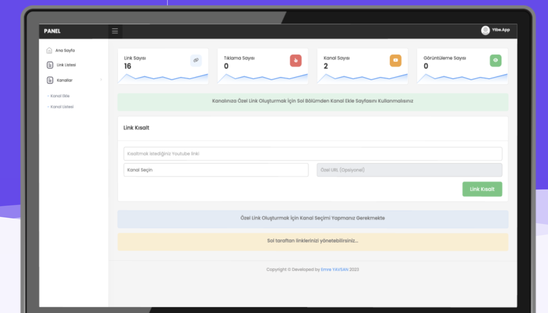 Link Kısaltma Youtube