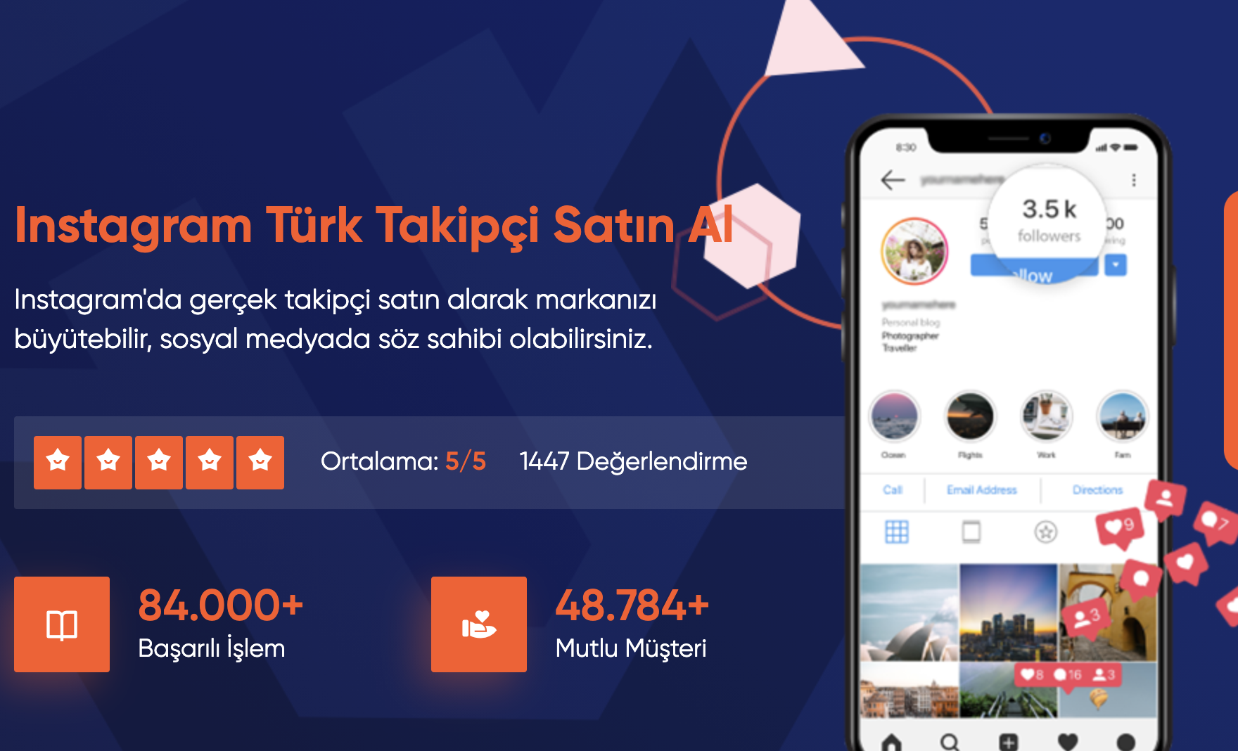Organik Büyümenin Anahtarı Türk Takipçi Satın Al
