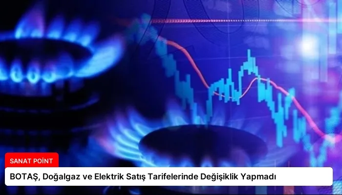 BOTAŞ, Doğalgaz ve Elektrik Satış Tarifelerinde Değişiklik Yapmadı