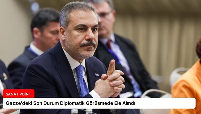 Gazze’deki Son Durum Diplomatik Görüşmede Ele Alındı