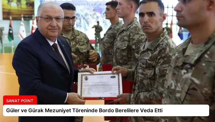 Güler ve Gürak Mezuniyet Töreninde Bordo Berelilere Veda Etti