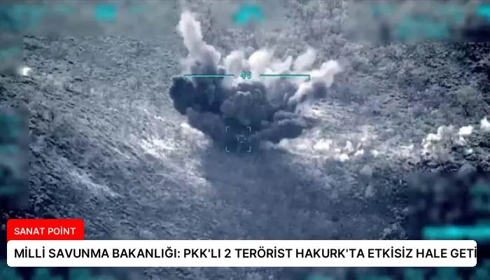 MİLLİ SAVUNMA BAKANLIĞI: PKK’LI 2 TERÖRİST HAKURK’TA ETKİSİZ HALE GETİRİLDİ
