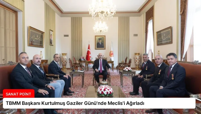 TBMM Başkanı Kurtulmuş Gaziler Günü’nde Meclis’i Ağırladı