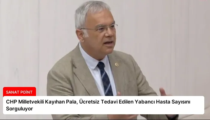 CHP Milletvekili Kayıhan Pala, Ücretsiz Tedavi Edilen Yabancı Hasta Sayısını Sorguluyor