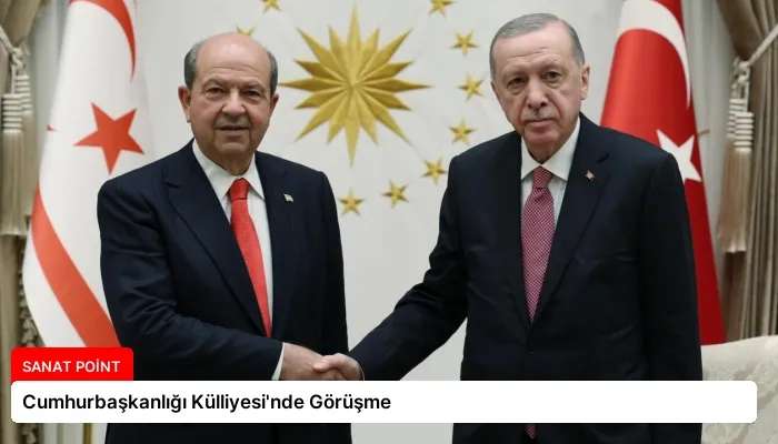 Cumhurbaşkanlığı Külliyesi’nde Görüşme