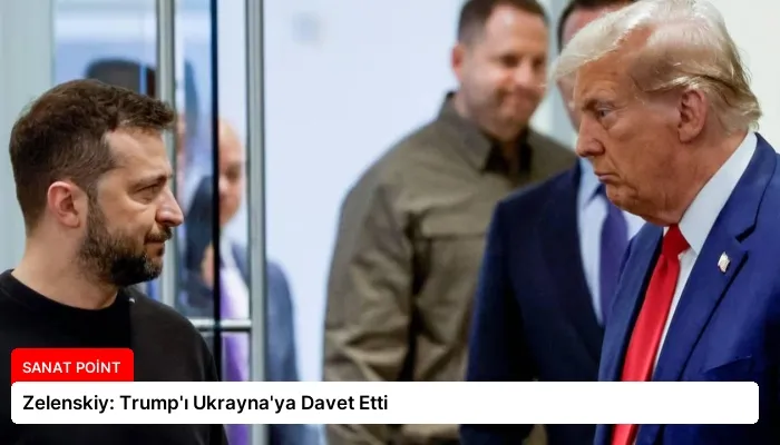 Zelenskiy: Trump’ı Ukrayna’ya Davet Etti