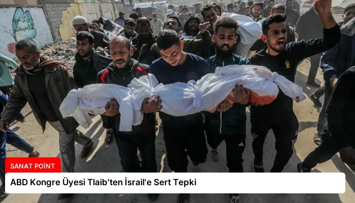 ABD Kongre Üyesi Tlaib’ten İsrail’e Sert Tepki