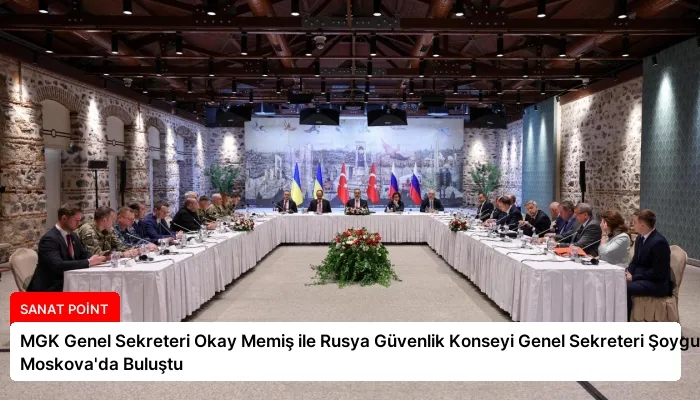 MGK Genel Sekreteri Okay Memiş ile Rusya Güvenlik Konseyi Genel Sekreteri Şoygu Moskova’da Buluştu
