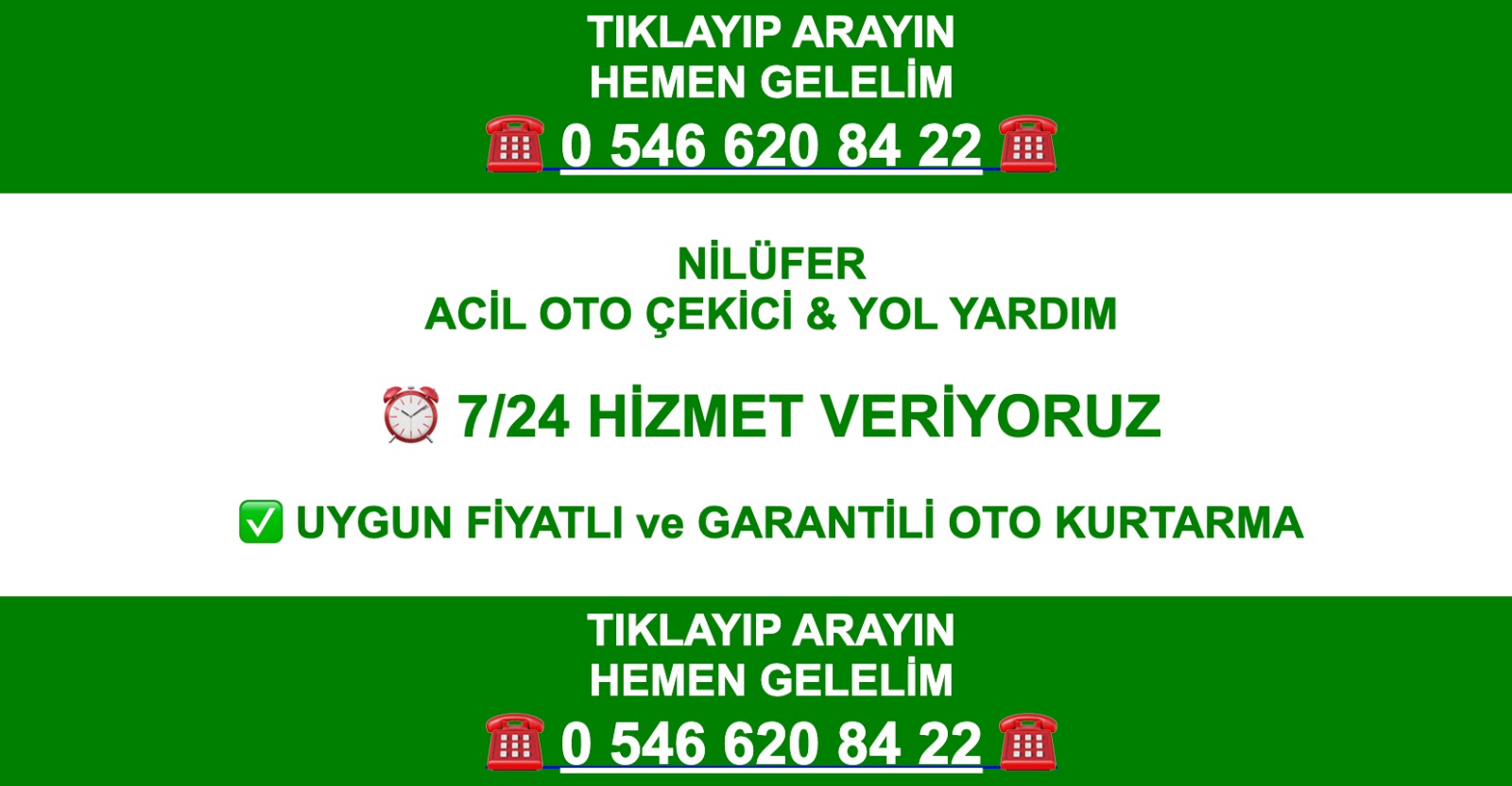 Bursa Nilüfer Çekici – Bursa İnegöl Çekici Karaman Çekici
