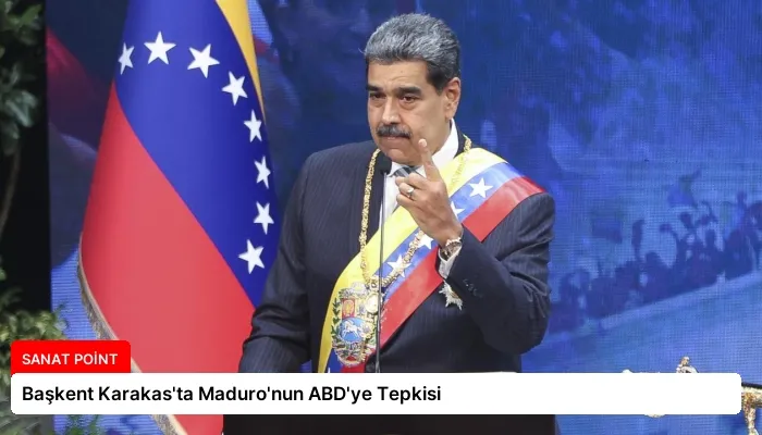Başkent Karakas’ta Maduro’nun ABD’ye Tepkisi