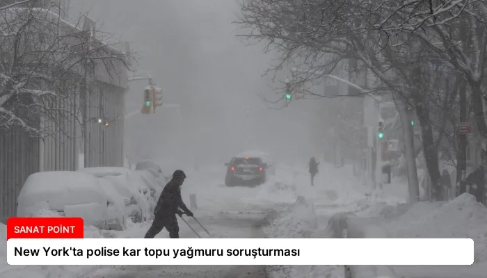 New York’ta polise kar topu yağmuru soruşturması