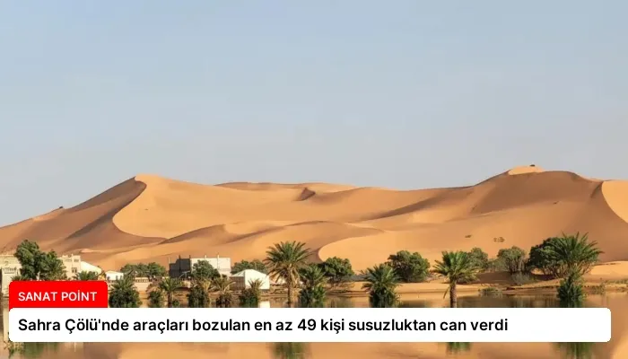 Sahra Çölü’nde araçları bozulan en az 49 kişi susuzluktan can verdi